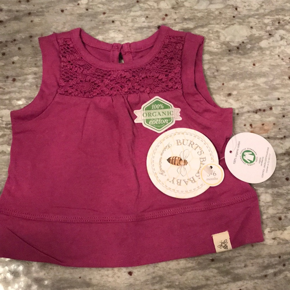 Burt’s Baby NWT baby tank top size 3-6 mo